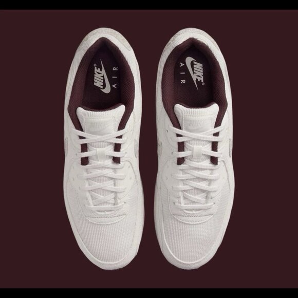 Nike Air Max 90 PRM Sail Burgundy Crush HQ1712-001 Men\'s Sizes NBY